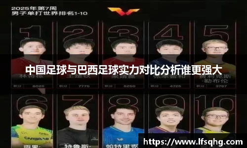中国足球与巴西足球实力对比分析谁更强大